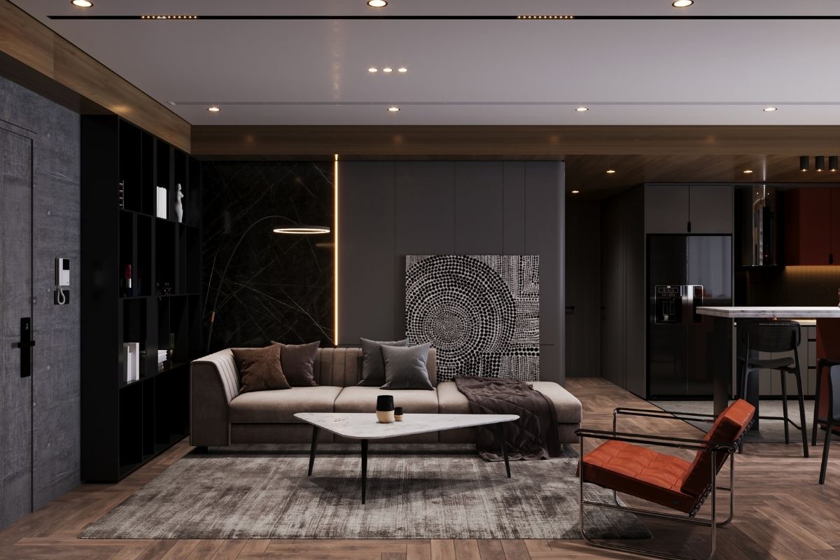 Modern yatak odası tasarımı